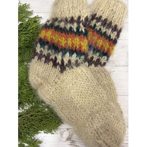 Гуцульські Шкарпетки з овечої шерсті чоловічі шкарпетки 41-43