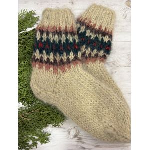 Гуцульські Шкарпетки з овечої шерсті чоловічі шкарпетки 41-43