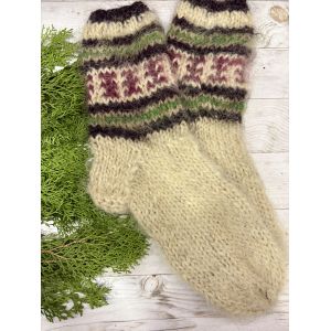 Гуцульські Шкарпетки з овечої шерсті чоловічі шкарпетки 41-43