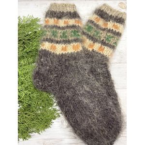Гуцульські Шкарпетки з овечої шерсті розмір 42-44
