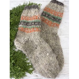 Гуцульські Шкарпетки з овечої шерсті розмір 42-44