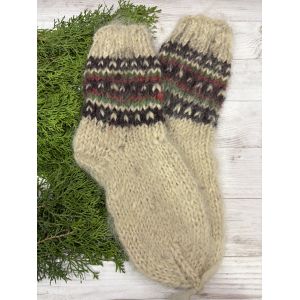 Гуцульські шкарпетки жіночі 39-41 розмір ручна робота натуральна вовна