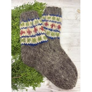 Гуцульські шкарпетки жіночі 39-41 розмір ручна робота натуральна вовна