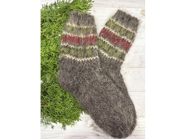 Гуцульські шкарпетки жіночі 39-41 розмір ручна робота натуральна вовна