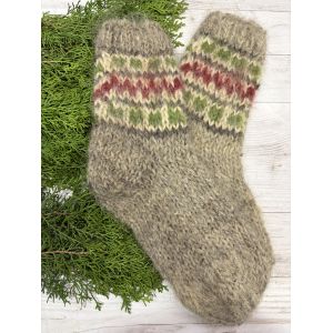 Гуцульські шкарпетки жіночі 39-41 розмір ручна робота натуральна вовна