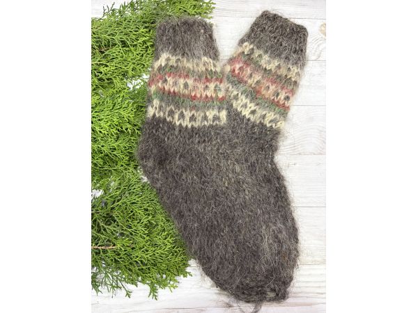 Гуцульські шкарпетки жіночі 39-41 розмір ручна робота натуральна вовна