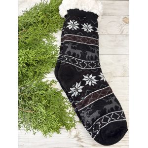 Шкарпетки чоловічі носки овчина орнамент розмір 43-45 уцінка відсутня етикетка