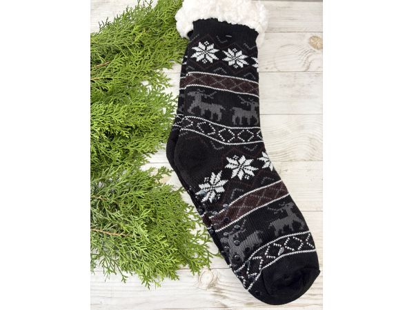 Шкарпетки чоловічі носки овчина орнамент розмір 43-45 уцінка відсутня етикетка