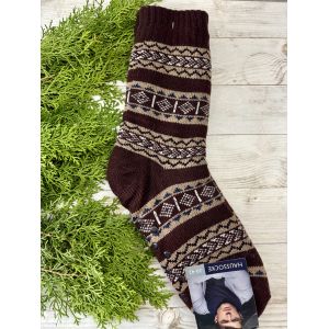 Шкарпетки чоловічі носки овчина орнамент розмір 39-42 розпродаж