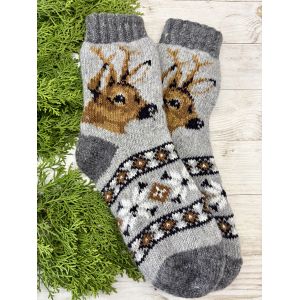 Шкарпетки жіночі з овечої шерсті 