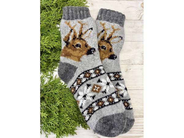 Шкарпетки жіночі з овечої шерсті 