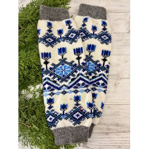 Гетри жіночі шерстяні орнамент