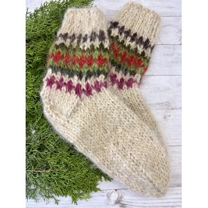 Гуцульські Шкарпетки з овечої шерсті чоловічі шкарпетки 41-43