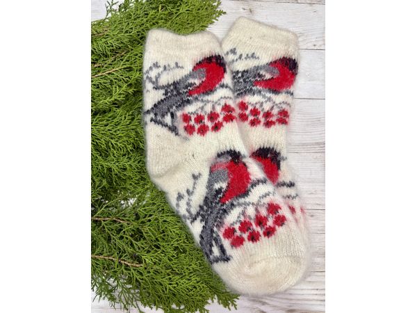 Шкарпетки жіночі з козячого пуху Снігурі