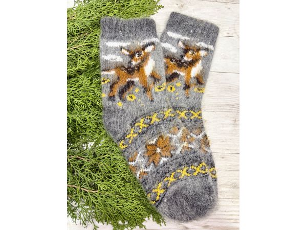 Шкарпетки жіночі з козячого пуху