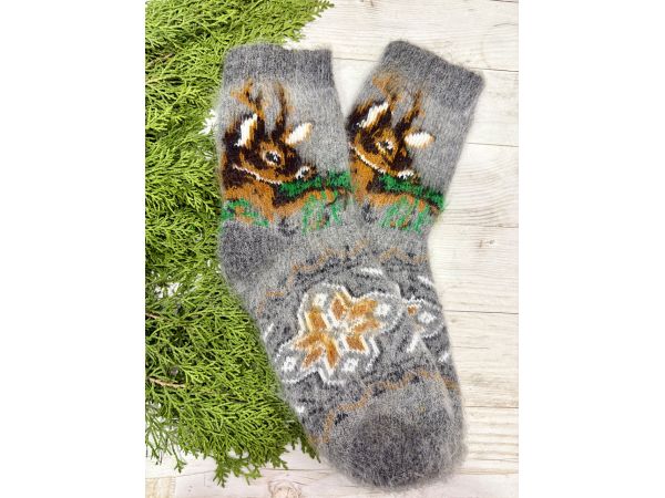 Шкарпетки жіночі з козячого пуху