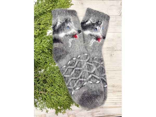 Шкарпетки жіночі з козячого пуху
