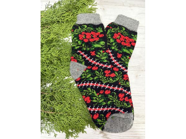 Шкарпетки жіночі з овечої шерсті