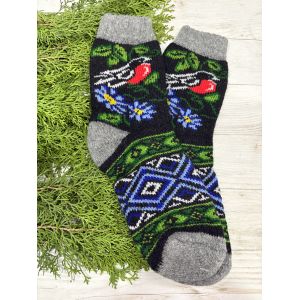Жіночі теплі шкарпетки з овечої вовни