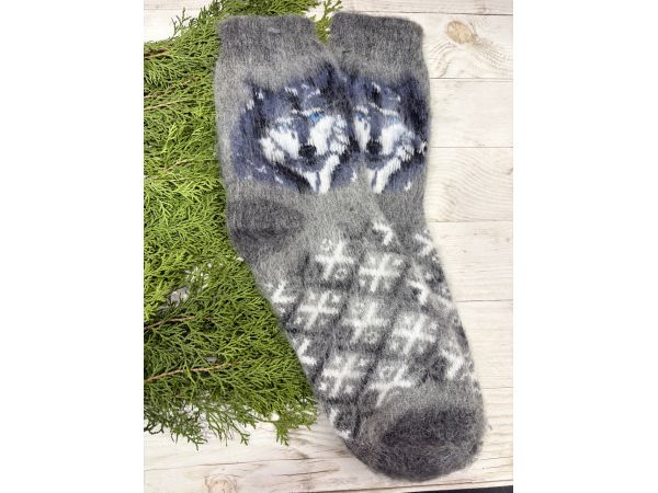 Чоловічі шкарпетки з козячого пуху