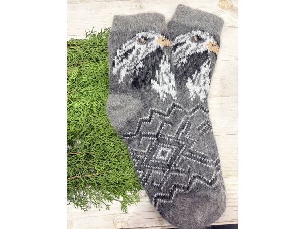 Чоловічі шкарпетки з козячого пуху