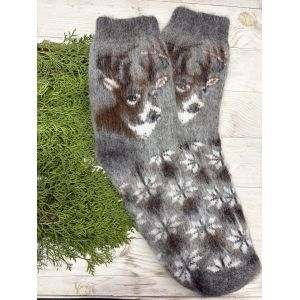 Чоловічі шкарпетки з козячого пуху