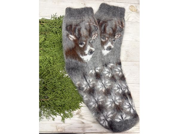 Чоловічі шкарпетки з козячого пуху