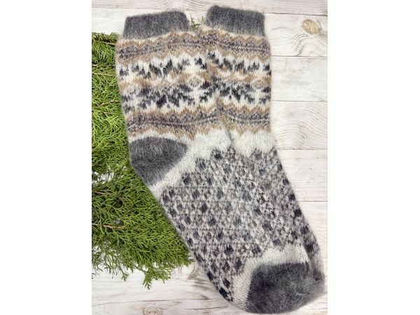 Чоловічі шкарпетки з козячого пуху