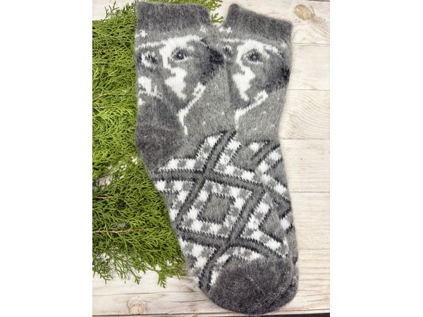 Чоловічі шкарпетки з козячого пуху