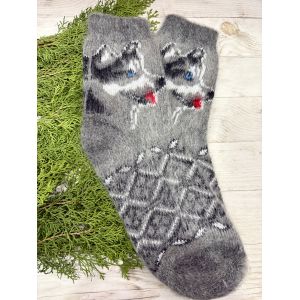 Чоловічі шкарпетки з козячого пуху