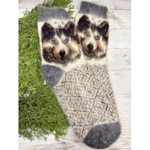 Чоловічі шкарпетки з козячого пуху
