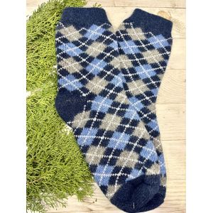 Шкарпетки з овечої вовни з українським орнаментом | Теплі вовняні шкарпетки на зиму