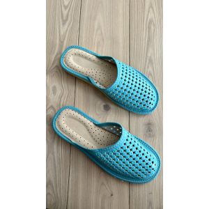 Домашні шкіряні капці жіночі