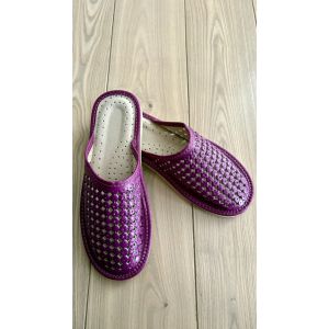 Домашні шкіряні капці жіночі