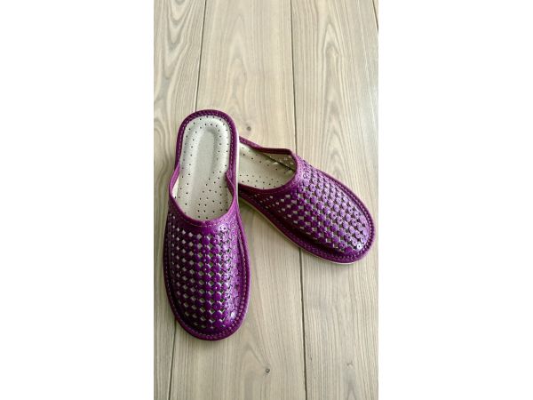 Шкіряні жіночі капці для дому з натуральної шкіри розміри 37, 40 40