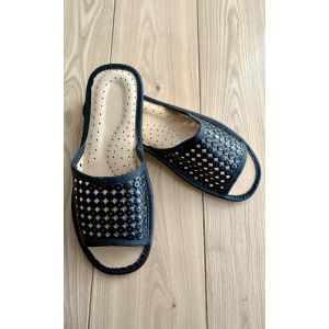 Домашні шкіряні капці жіночі