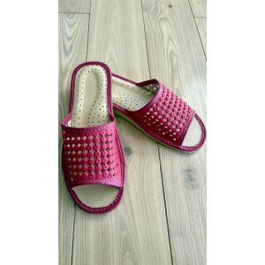 Домашні шкіряні капці жіночі 39