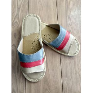 Шкіряні жіночі капці для дому з натуральної шкіри розміри 37, 39 39