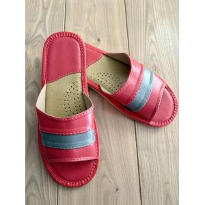 Домашні шкіряні капці жіночі