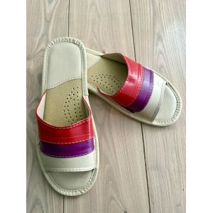 Домашні шкіряні капці жіночі