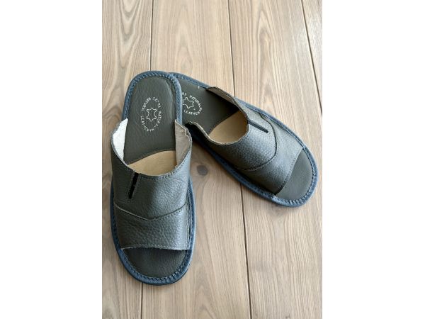 Домашні чоловічі шкіряні капці розміри від 40 до 46 45