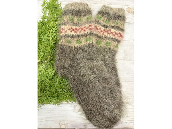 Гуцульські Шкарпетки з овечої шерсті 43-46 розмір