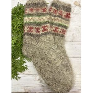 Гуцульські Шкарпетки з овечої шерсті 43-46 розмір