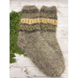 Гуцульські шкарпетки з овечої шерсті розмір 43-46 вовняні шкарпетки ручної роботи