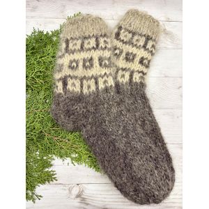 Гуцульські Шкарпетки з овечої шерсті 43-46 розмір