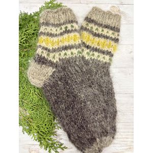 Гуцульські Шкарпетки з овечої шерсті 43-46 розмір