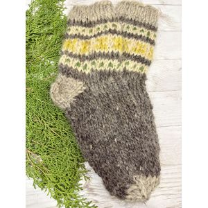 Гуцульські Шкарпетки чоловічі з овечої шерсті 43-46 розмір