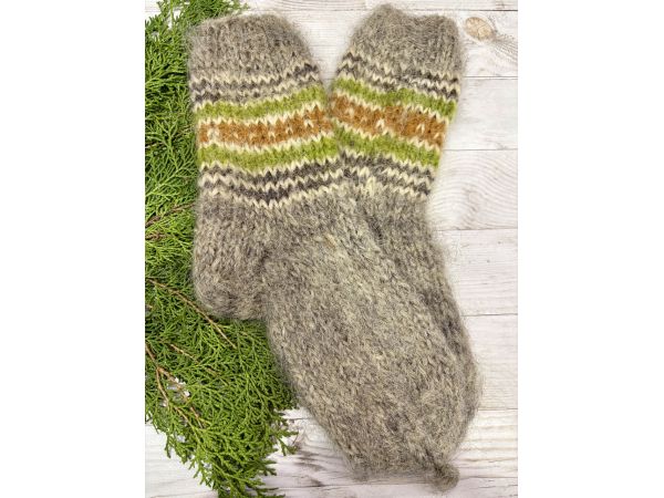 Гуцульські Шкарпетки з овечої шерсті чоловічі шкарпетки 41-43