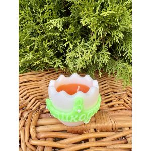 Свічки декоративні Великодні яйця – святкові свічки у формі яєчка
