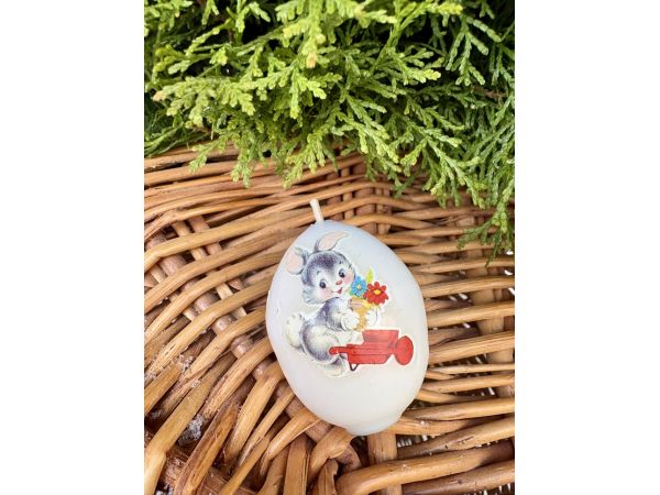 Свічки декоративні Великодні яйця – святкові свічки у формі яєчка для декору та подарунка на Великдень